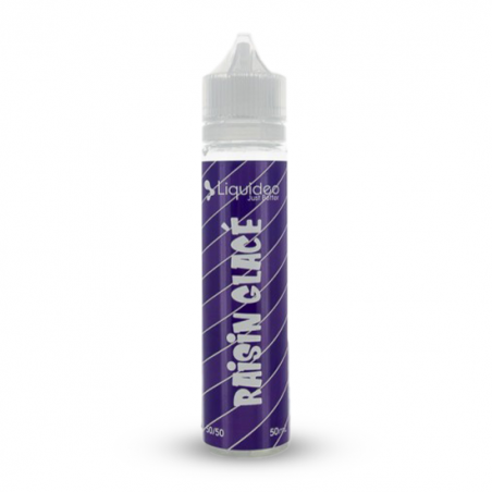 Eliquide RAISIN GLACE 0MG 50ML LIQUIDEO  sur Anticlope expert en cigarettes électroniques depuis 2011