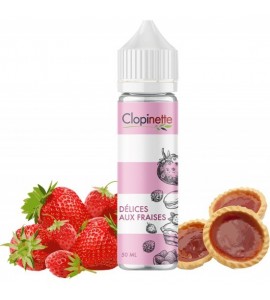 DELICES AUX FRAISES CLOPINETTE 50/50 50ML C