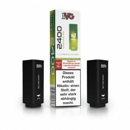 IVG PODS Lemon Lime 20mg 2pcs