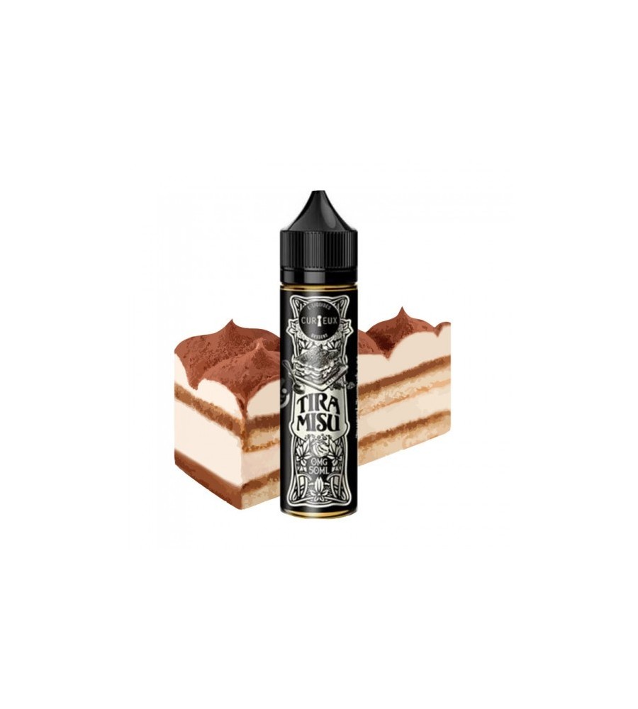 TIRAMISU 0MG 50ML CURIEUX