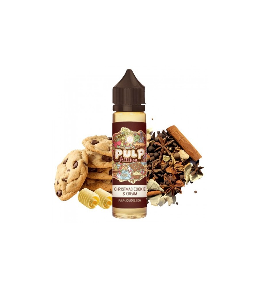 CHRISTMAS COOKIE & CREAM 0MG 50ML PULP KITCHEN