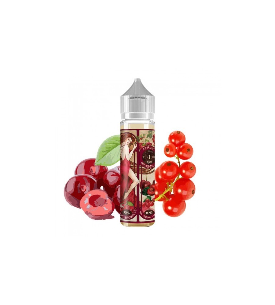 CERISE GROSEILLE 0MG 50ML CURIEUX